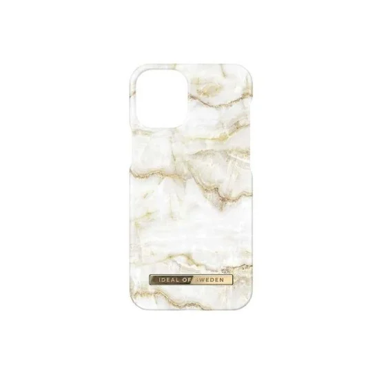 Ideal of Sweden Case for iPhone 12 Mini - Golden Jade Marble